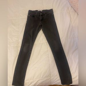 Black banana republic skinny jeans size 26